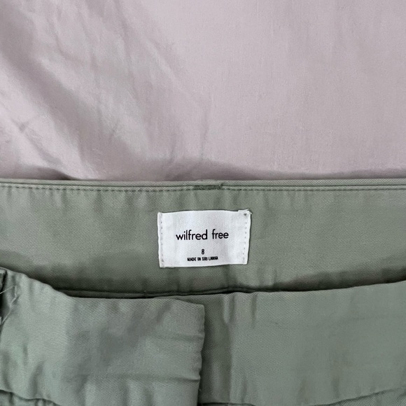 sage aritzia wilfred compass pant - Picture 4 of 5